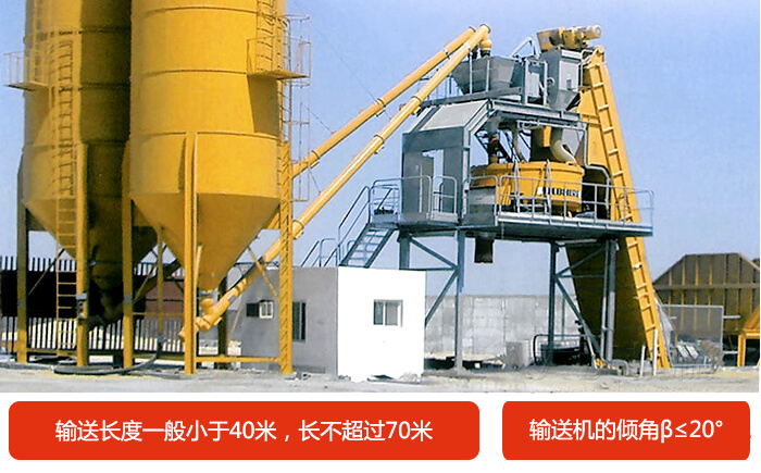 ls螺旋輸送機輸送長度在不超過70米之內，同時材質所能承受溫度小于200℃